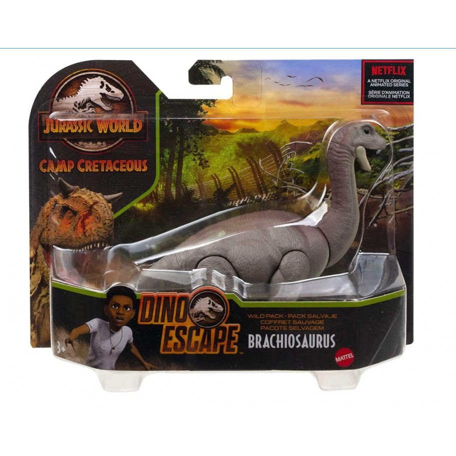 Динозавр Брахиозавр Мир Юрского Периода Jurassic World Brachiosaurus Mattel HBX36