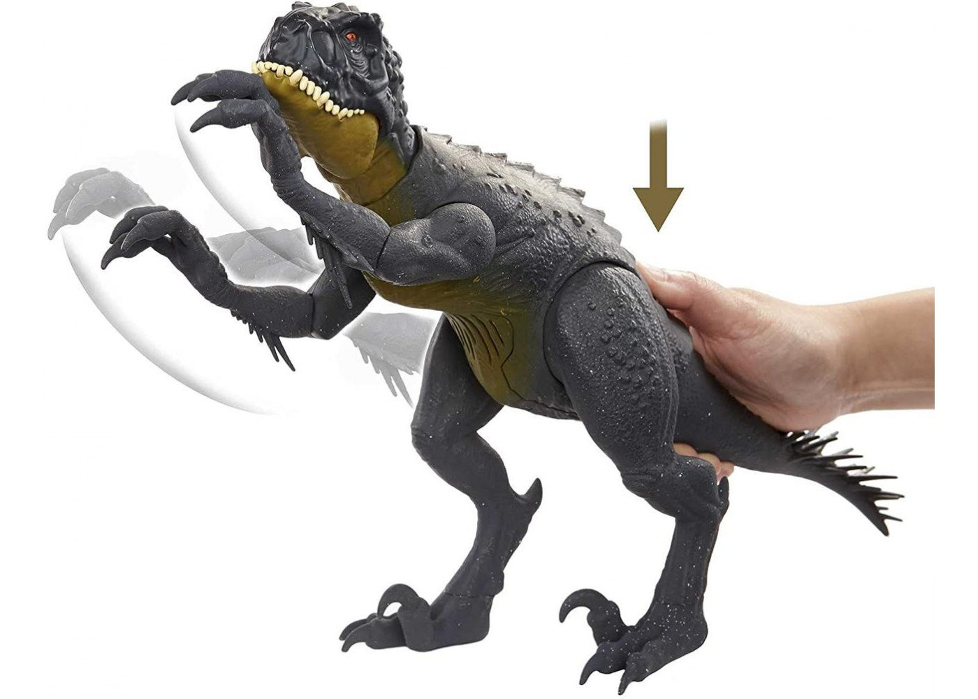 Динозавр (пошкоджений) Скорпіос Рекс Світ Юрського Періоду Jurassic World Scorpios Rex Mattel HCBB03