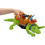 Динозавр Соркозух Крокодил З Фігуркою Пірату Shrikesuchus Crocodile Croc & Pirate Hook Fisher-Price DHH63