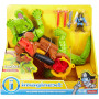 Динозавр Соркозух Крокодил З Фігуркою Пірату Shrikesuchus Crocodile Croc & Pirate Hook Fisher-Price DHH63