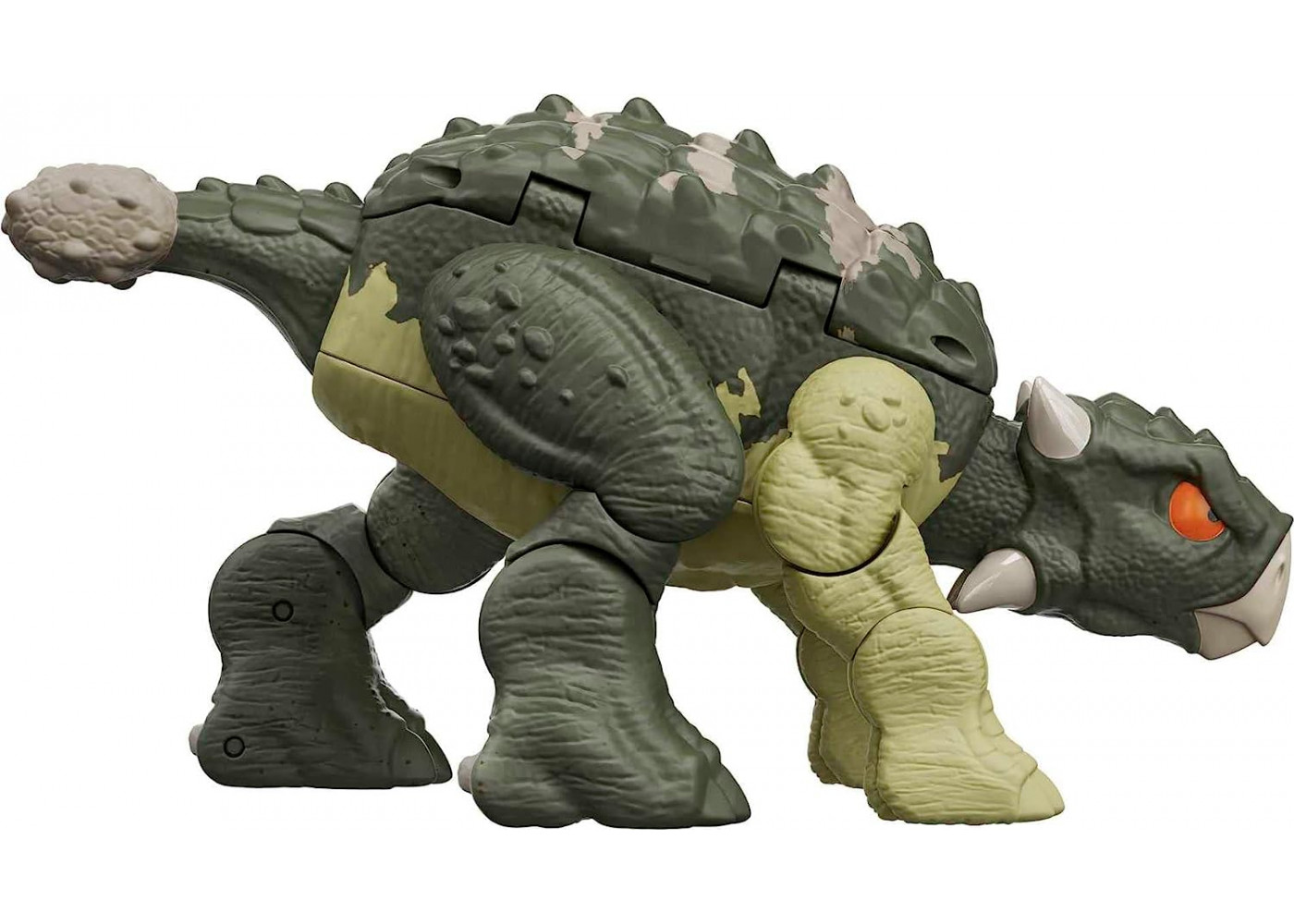 Динозавр Трансформер Тираннозавр Рекс и Анкилозавр Jurassic World T-Rex to Ankylosaurus Mattel HLP08