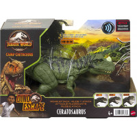 Фігурка Цератозавр звукова Світ Юрського Періоду Jurassic World Roarivores Ceratosaurus Mattel HCL92