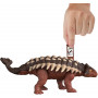 Фигурка Динозавр Анкилозавр со Звуком Jurassic World Roar Strikers Ankylosaurus Mattel HDX36