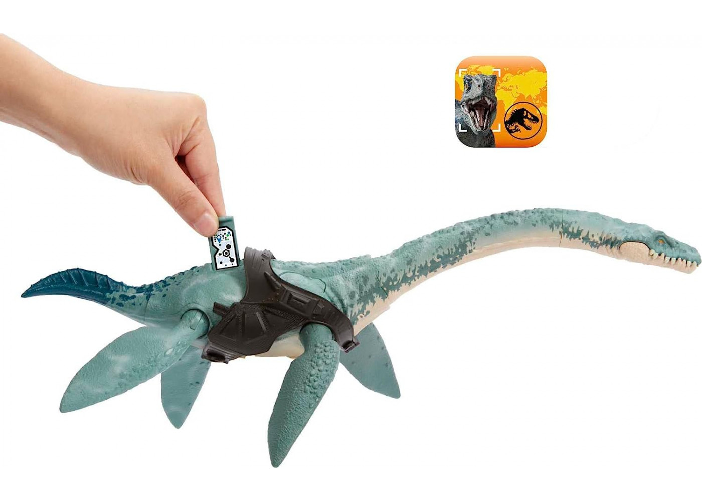 Фигурка Динозавр Эласмозавр Jurassic World Elasmosaurus Mattel HLP26