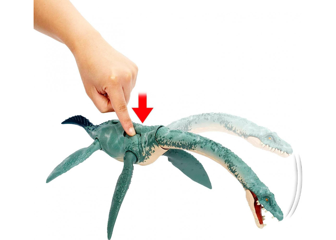 Фигурка Динозавр Эласмозавр Jurassic World Elasmosaurus Mattel HLP26