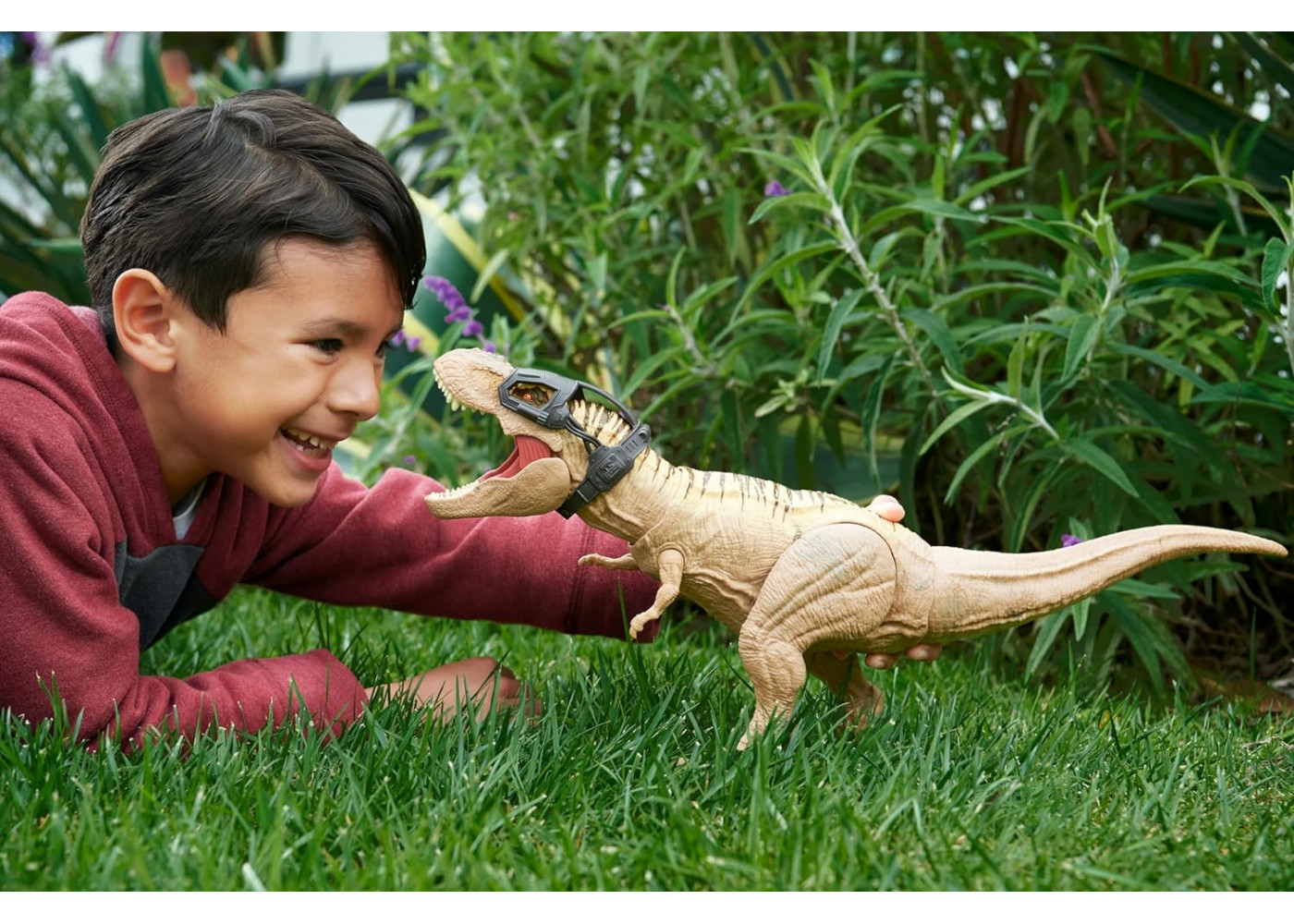 Фигурка Динозавр 48 см Тираннозавр Рекс со Звуком Jurassic World Tyrannosaurus Rex Mattel HNT62