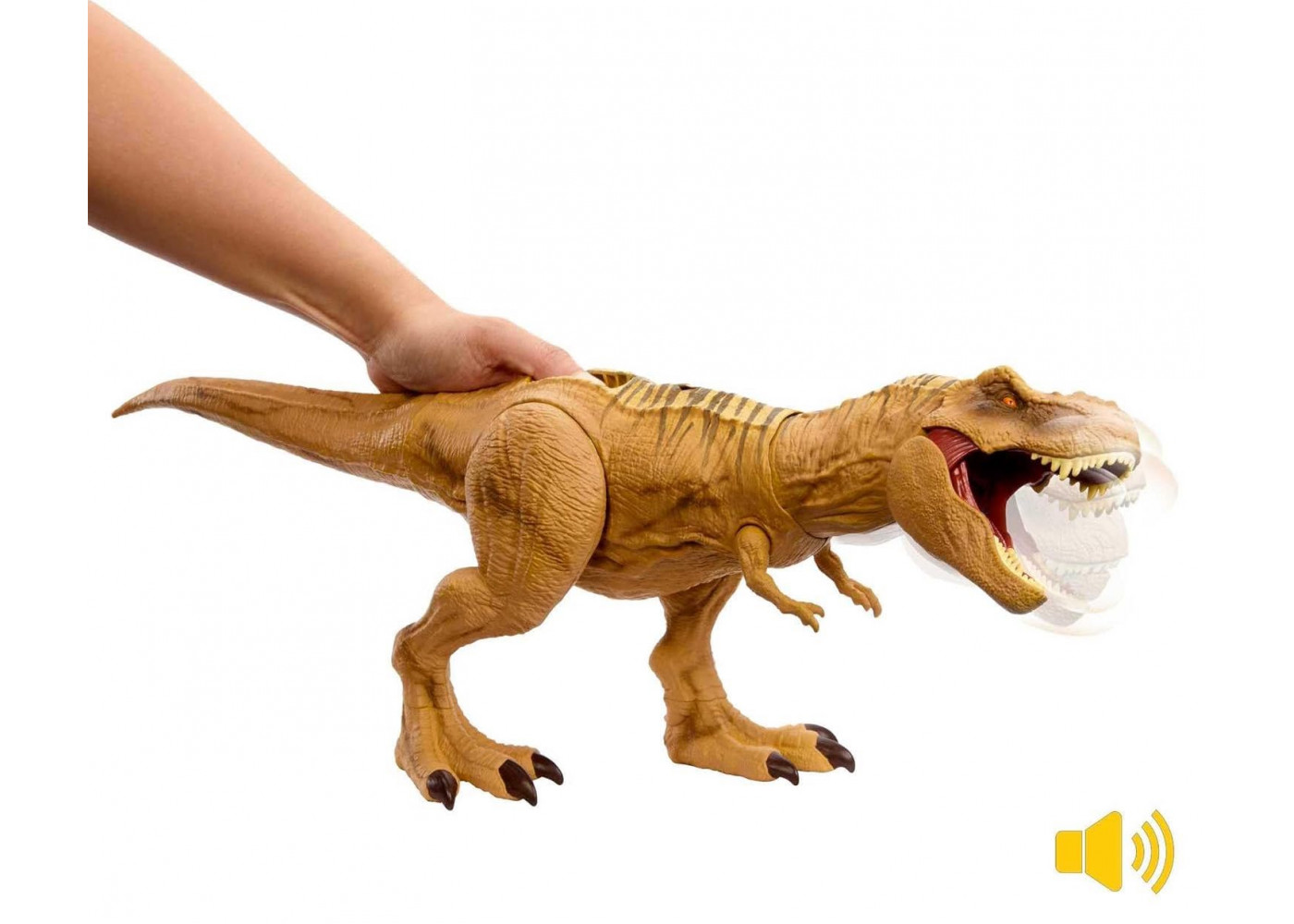 Фигурка Динозавр 48 см Тираннозавр Рекс со Звуком Jurassic World Tyrannosaurus Rex Mattel HNT62
