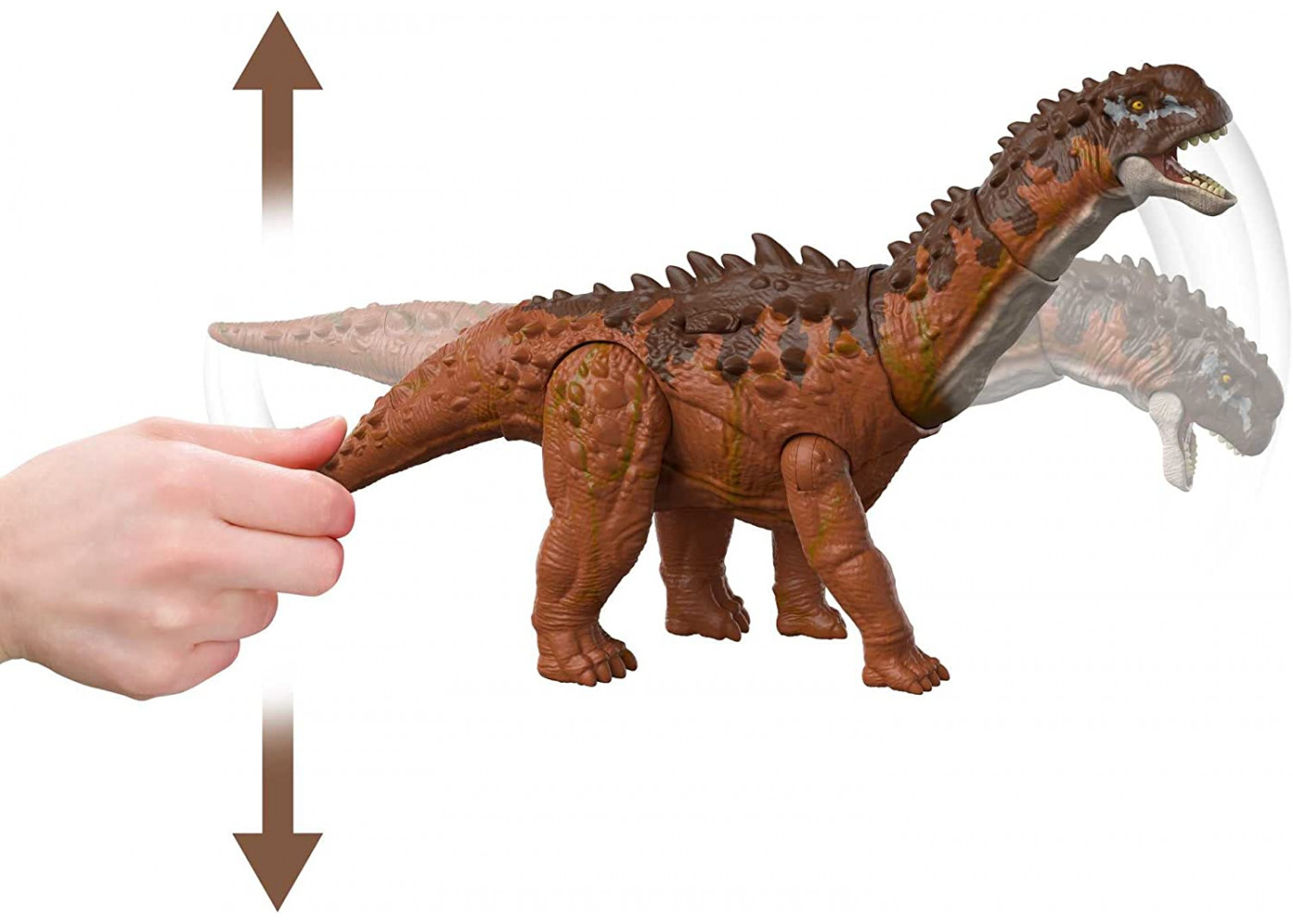 Фигурка Динозавр Ампелозавр Jurassic World Ampelosaurus Mattel HDX50