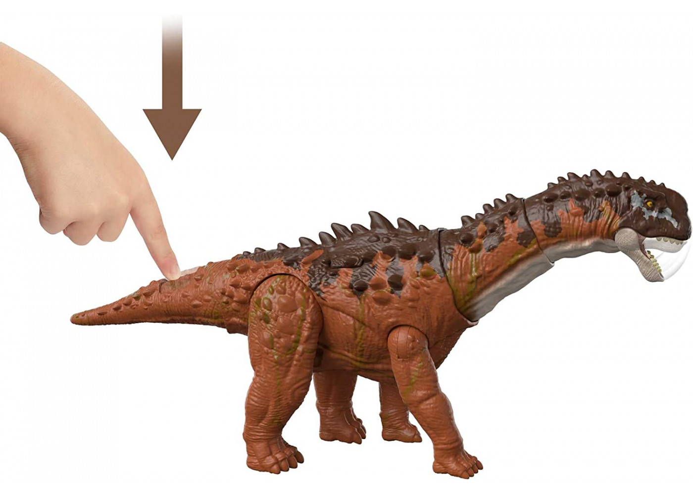 Фигурка Динозавр Ампелозавр Jurassic World Ampelosaurus Mattel HDX50