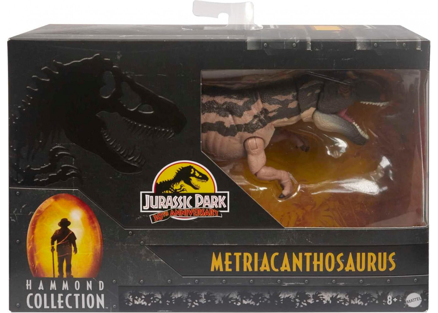 Фигурка Динозавр Метриакантозавр 30 см Премиум Коллекция Jurassic World Hammond Collection Metriacanthosaurus Mattel HLT26