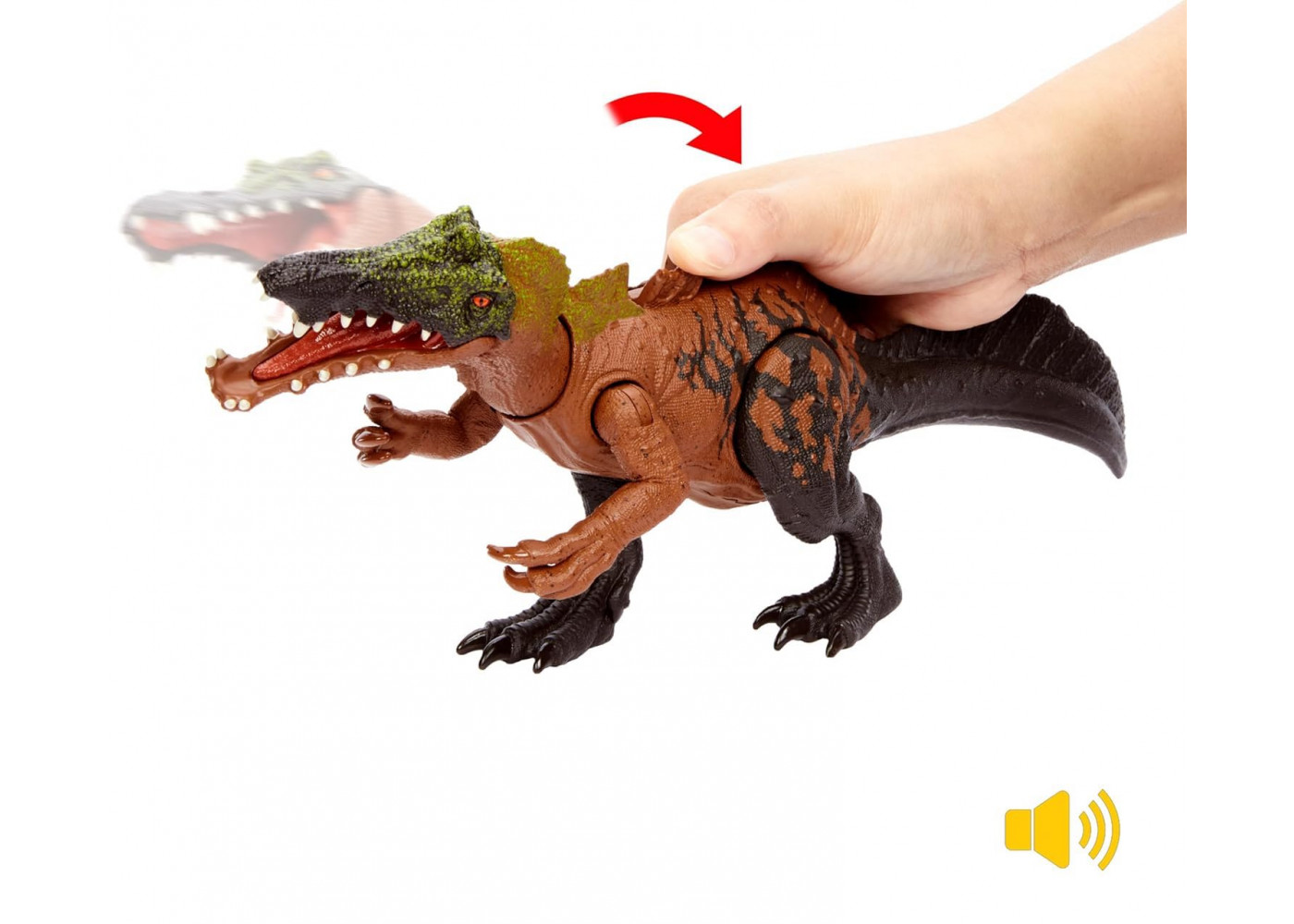 Фигурка Динозавр Ирритатор со Звуком Jurassic World Irritator Mattel HLP22