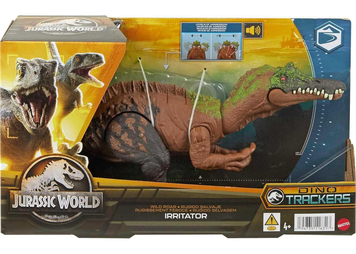 Фигурка Динозавр Ирритатор со Звуком Jurassic World Irritator Mattel HLP22