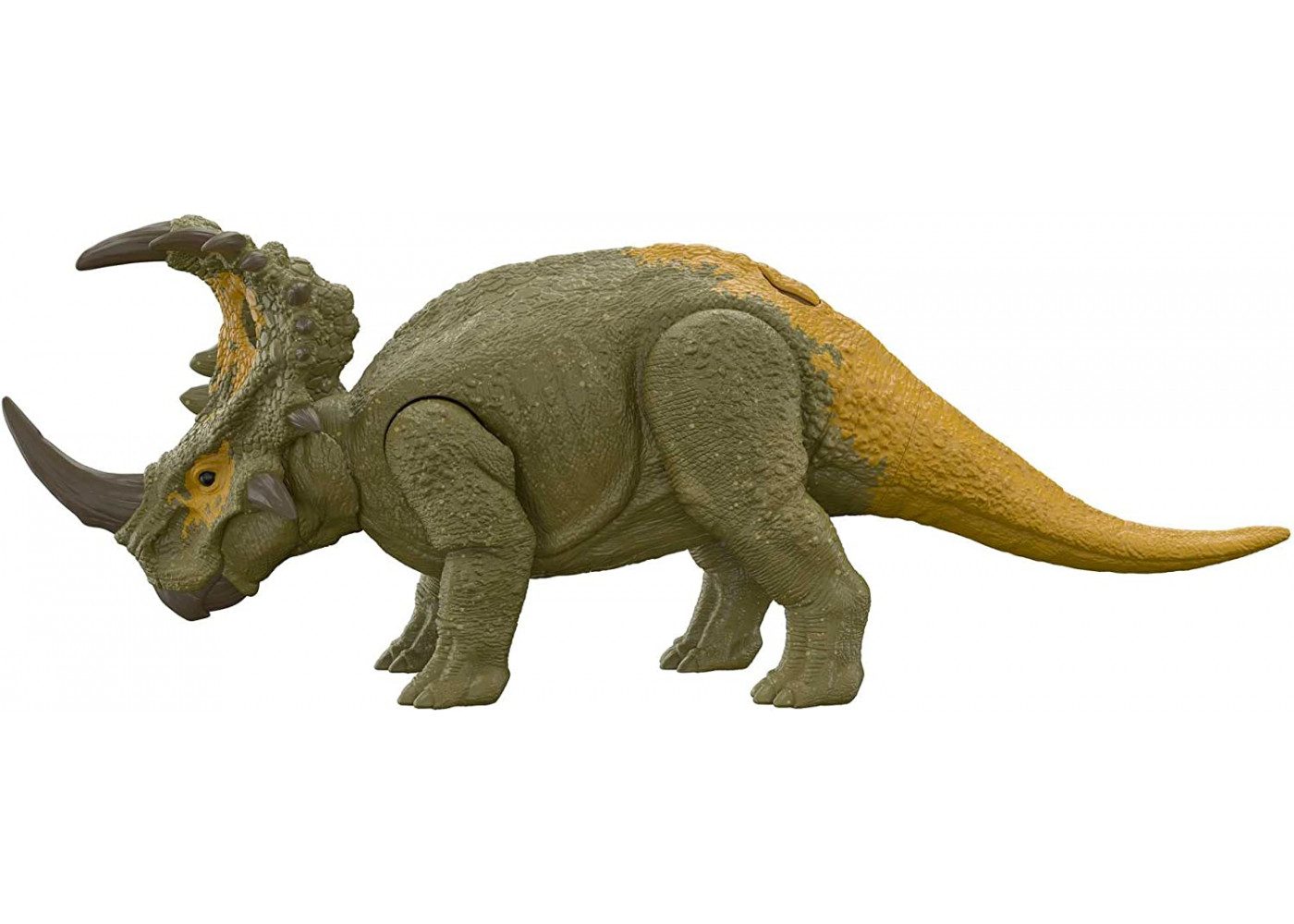 Фигурка Динозавр Синоцератопс со Звуком Jurassic World Roar Strikers Sinoceratops Mattel HDX43