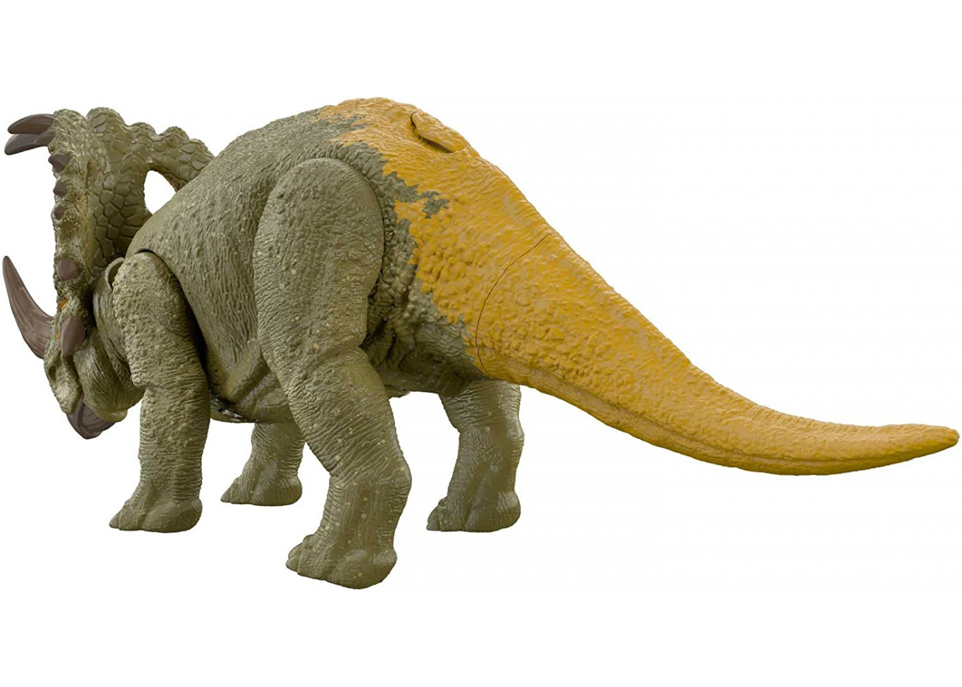 Фигурка Динозавр Синоцератопс со Звуком Jurassic World Roar Strikers Sinoceratops Mattel HDX43