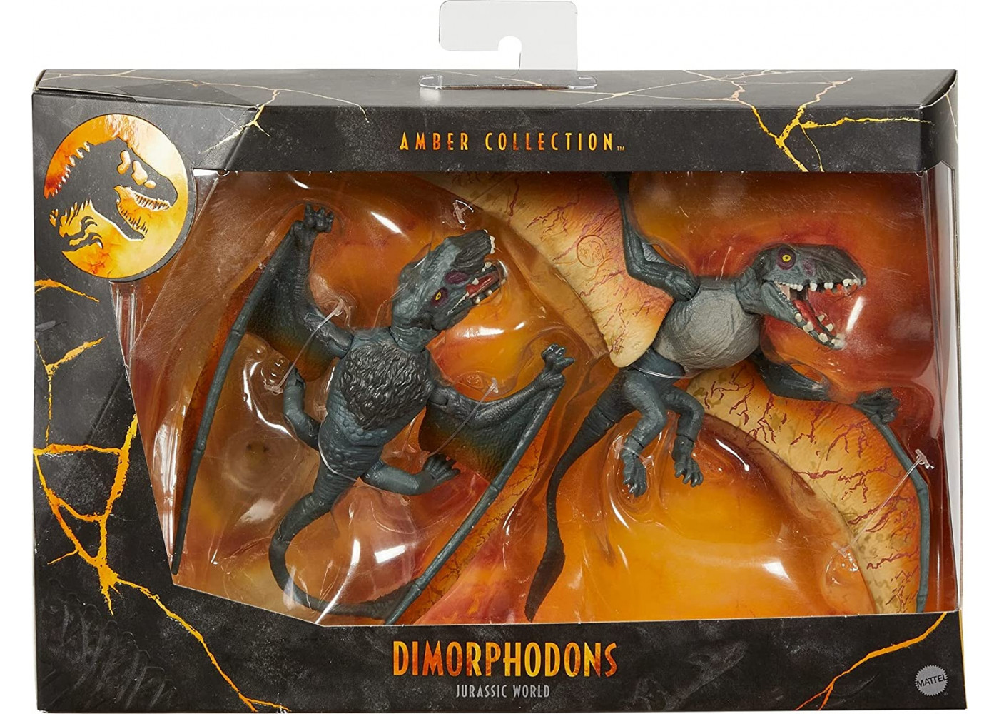 Фигурки Динозавр Диморфодон 2 шт. Мир Юрского Периода Jurassic World Dimorphodon Amber Collection Mattel GYH67