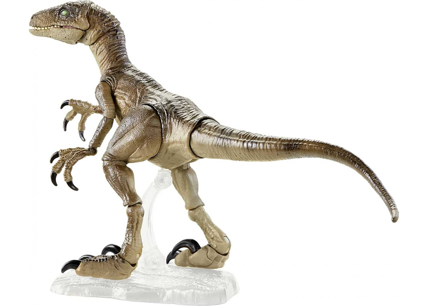 Фигурка Динозавр Велоцираптор Мир Юрского Периода Jurassic World Velociraptor Amber Collection Mattel GYJ45