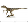 Фигурка Динозавр Велоцираптор Мир Юрского Периода Jurassic World Velociraptor Amber Collection Mattel GYJ45