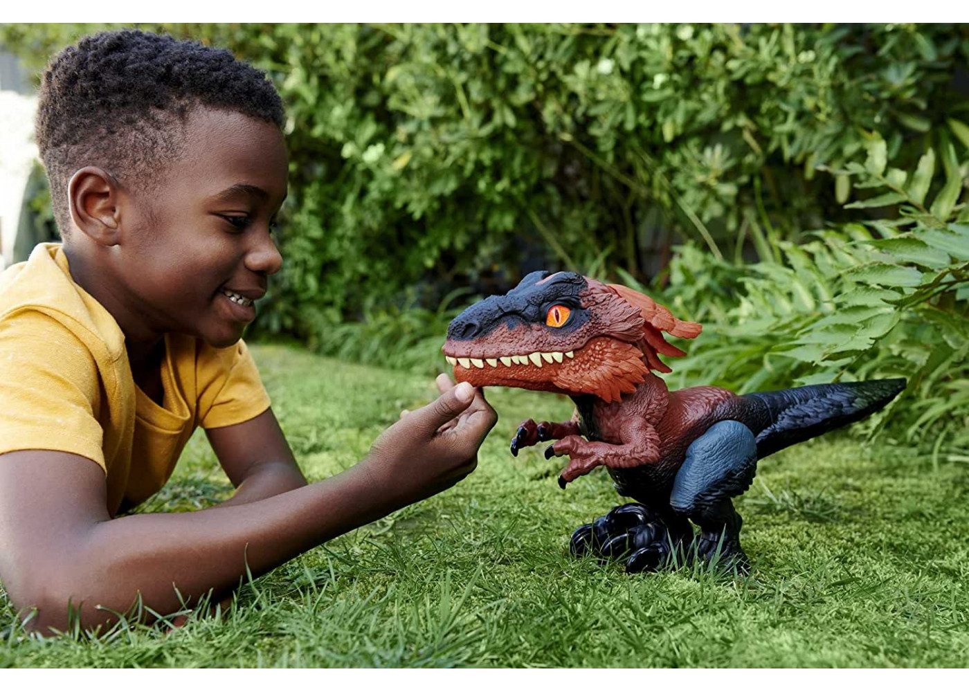 Фигурка Интерактивный Динозавр Пирораптор Jurassic World Pyroraptor Mattel GWD70