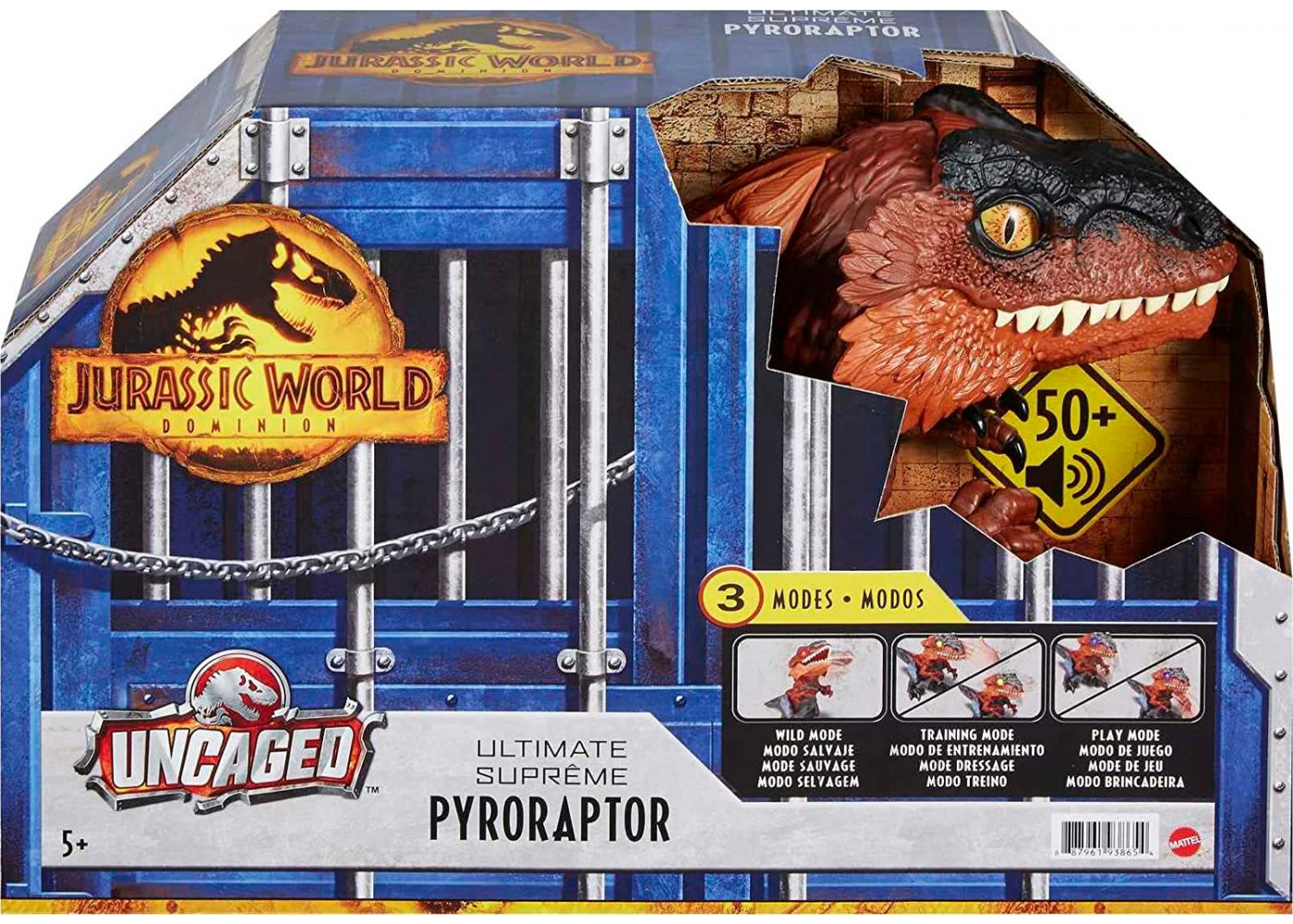Фигурка Интерактивный Динозавр Пирораптор Jurassic World Pyroraptor Mattel GWD70