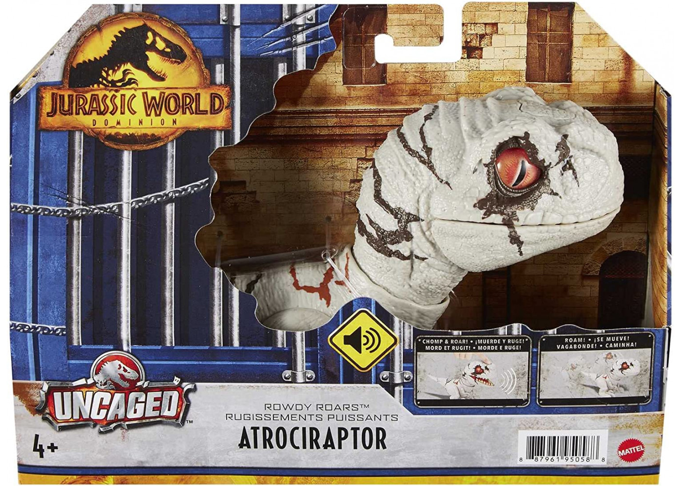 Фигурка Интерактивный Динозавр Атроцираптор Jurassic World Atrociraptor Mattel GWY57