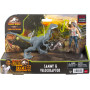 Фигурки Динозавр Велоцираптор Сэмми и 2 динозавра Jurassic World Camp Cretaceous Sammy Velociraptor Mattel HDX55