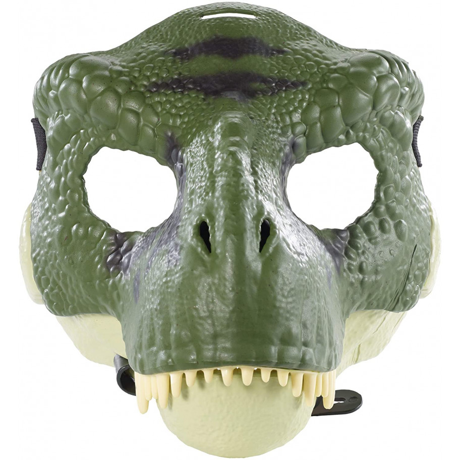 Маска Динозвр Тиранозавр Рекс с движимой челюстью Jurassic World Mask Dinosaur Tyrannosaurus Rex Mattel GJP66