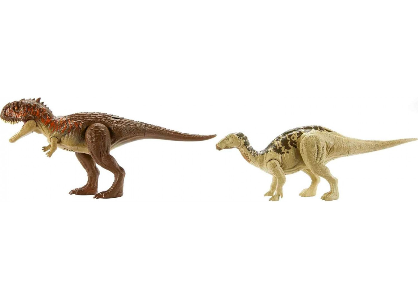 Набор фигурок Динозавров Игуанодон и Скорпиовенатор со Звуком Jurassic World Iguanodon & Skorpiovenator Mattel HLN15