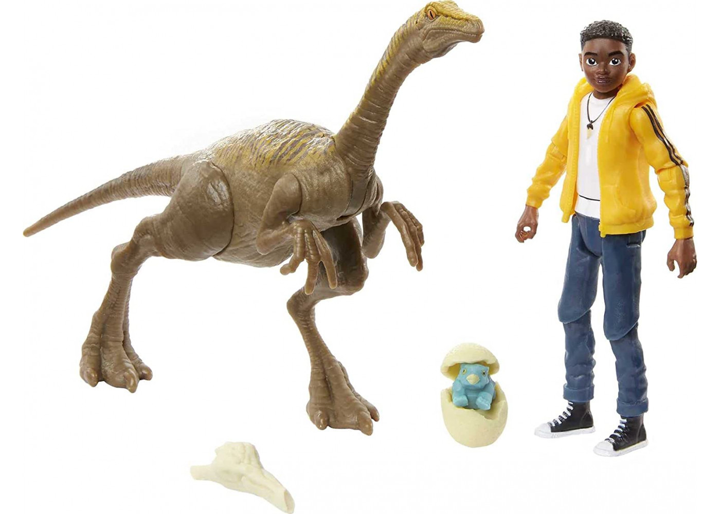 Набор Фигурок Дариус и Галлимим Jurassic World Darius & Gallimimus Mattel HBY63