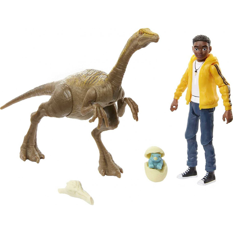 Набор Фигурок Дариус и Галлимим Jurassic World Darius & Gallimimus Mattel HBY63