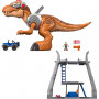 Огромный Динозавр Тиранозавр Рекс 74 см и Оуэн со звуком и светом Jurassic World T. Rex Fisher-Price FMX85