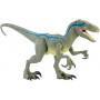 Огромный Динозавр Велоцираптор Блю 107 см Jurassic World Velociraptor Blue Mattel GCT93