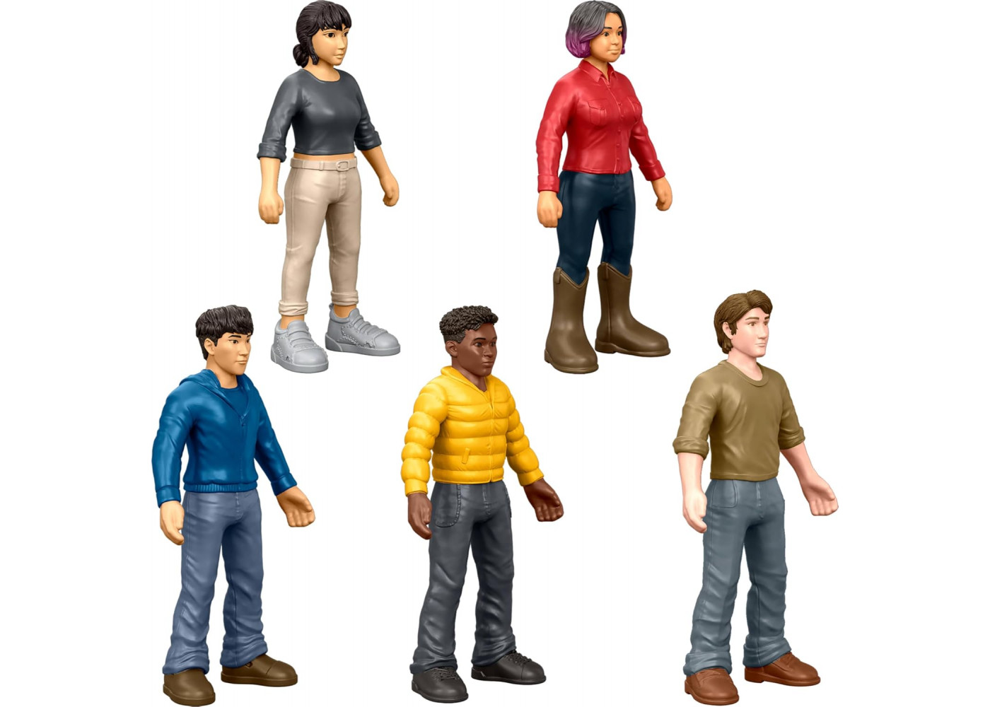 Набор 20 Мини-Фигурок Динозавров Теория Хаоса Jurassic World Chaos Theory Mattel HXF58