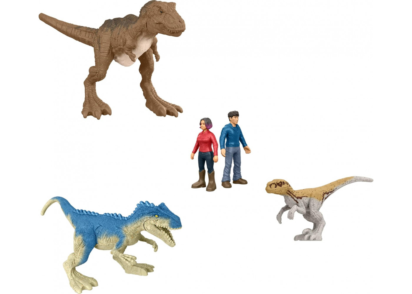 Набор 20 Мини-Фигурок Динозавров Теория Хаоса Jurassic World Chaos Theory Mattel HXF58