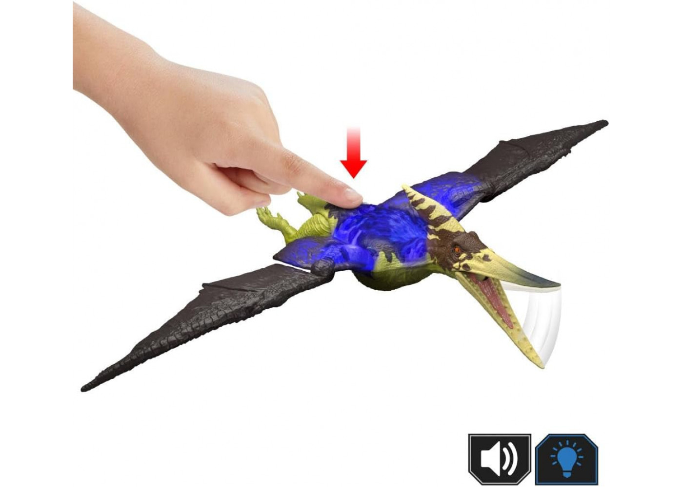 Динозавр Птеранодон Світ Юрського Періоду Виживання Jurassic World Survival Wild Roar Pteranodon Mattel JKL78