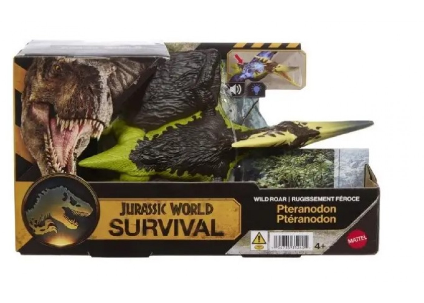 Динозавр Птеранодон Світ Юрського Періоду Виживання Jurassic World Survival Wild Roar Pteranodon Mattel JKL78