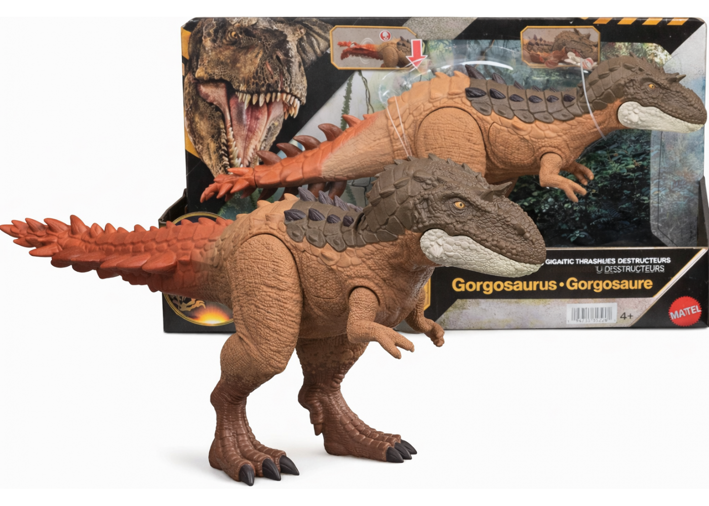 Динозавр Горгозавр 37 см Мир Юрского Периода Выживание Jurassic World Survival Gorgosaurus Mattel JKL86