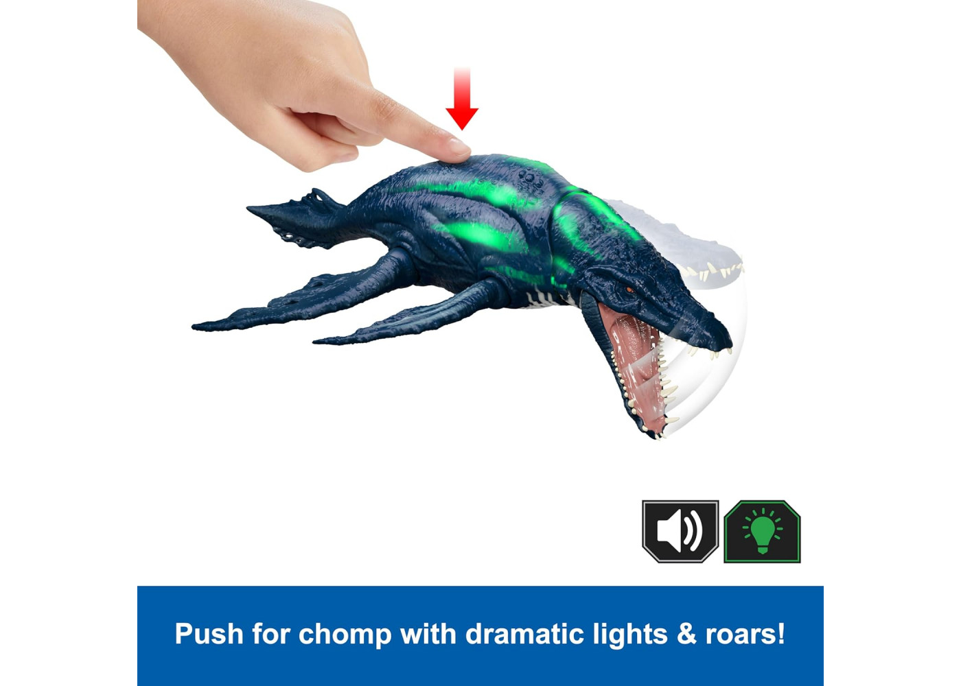 Динозавр Брахаухеніус Світ Юрського Періоду Виживання Jurassic World Survival Wild Roar Brachauchenius Mattel JKL79