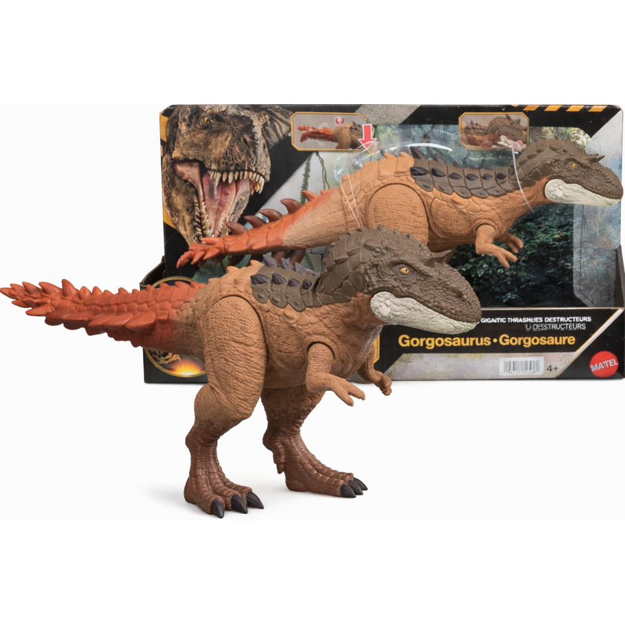 Динозавр Горгозавр 37 см Мир Юрского Периода Выживание Jurassic World Survival Gorgosaurus Mattel JKL86