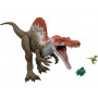 Динозавр Спинозаурус 91 см и 2 Мини Динозавра для Глотания Jurassic World Spinosaurus Mattel JKD77