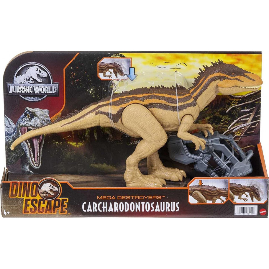 Динозавр (уцінка) Кархародонтозавр Світ Юрського Періоду Jurassic World Carcharodontosaurus Mattel BHBX39