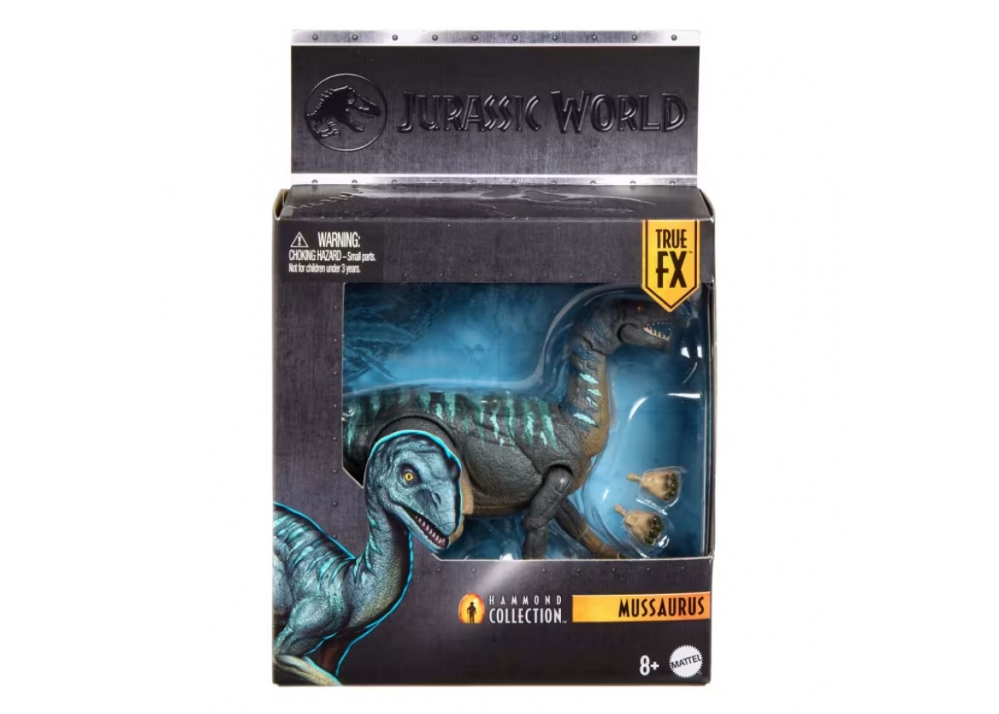 Динозавр Мусзавр 21см Мир Юрского Периода Jurassic World Hammond Collection Mussaurus Mattel JKM89