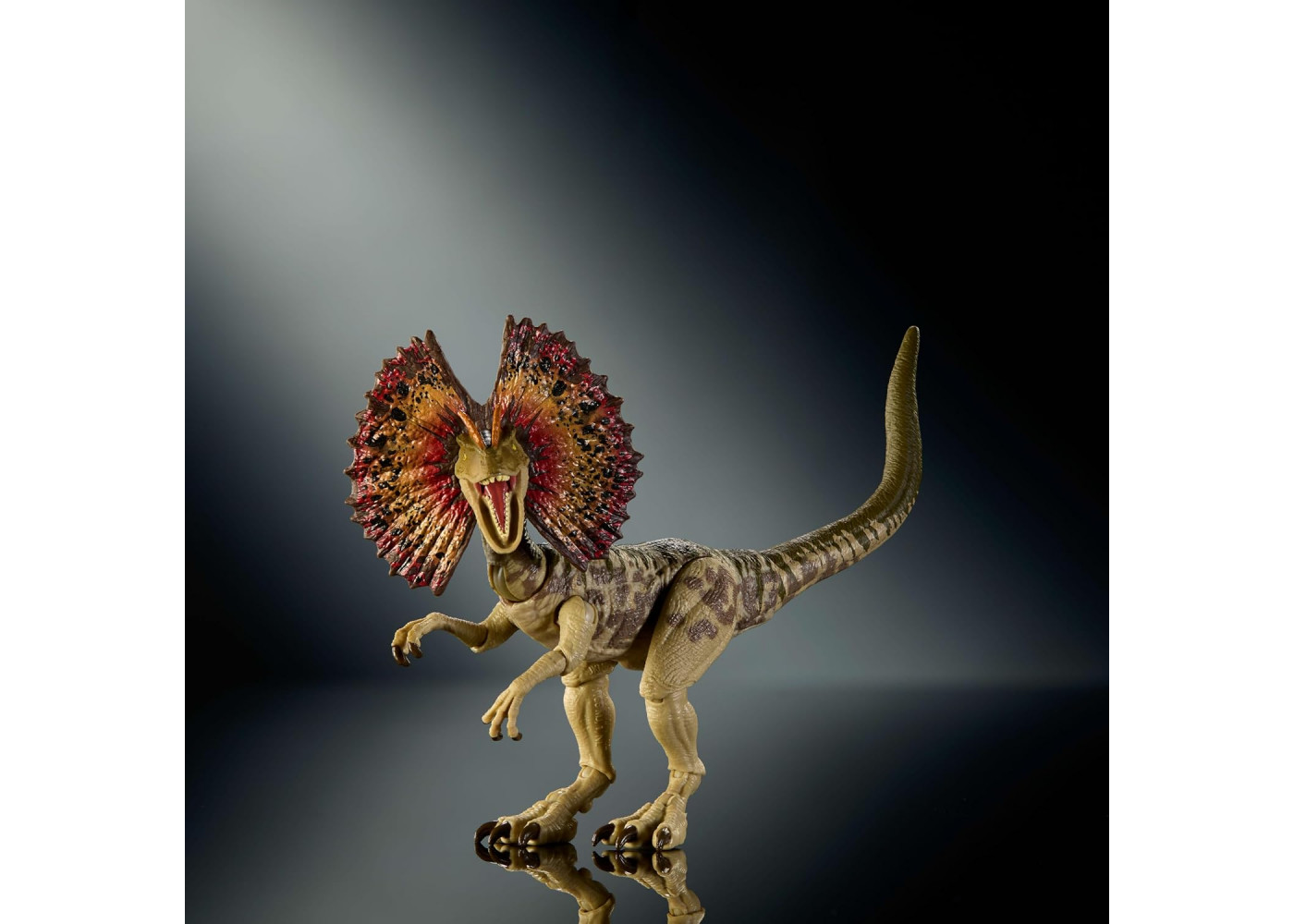 Динозавр Ділофозавр Світ Юрського Періоду Jurassic World Hammond Collection Dilophosaurus Mattel JKM93