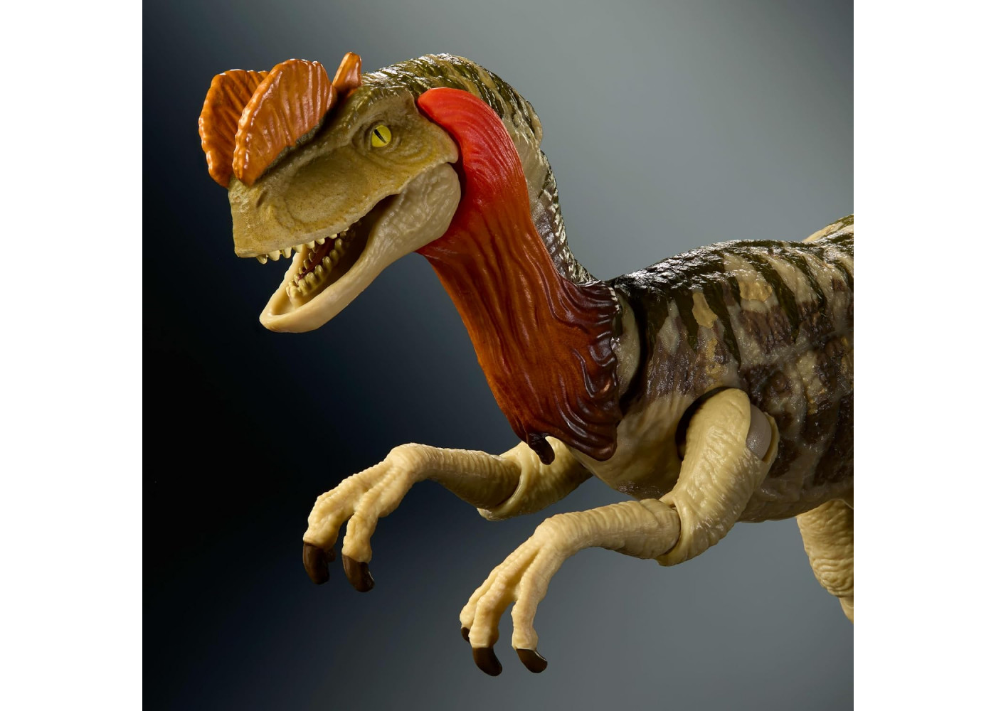 Динозавр Ділофозавр Світ Юрського Періоду Jurassic World Hammond Collection Dilophosaurus Mattel JKM93