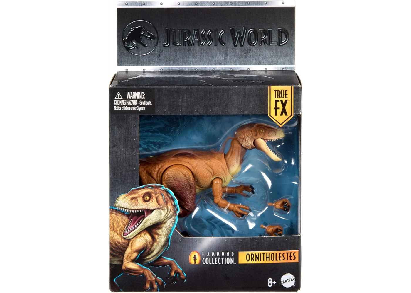 Динозавр Орнитолестес 23см Мир Юрского Периода Jurassic World Hammond Collection Ornitholestes Mattel JKM91