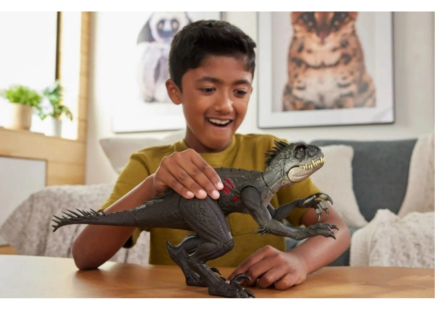 Динозавр Скорпіос Рекс звуки Світ Юрського Періоду Jurassic World Ultimate Damage Scorpios Rex Mattel JCG25
