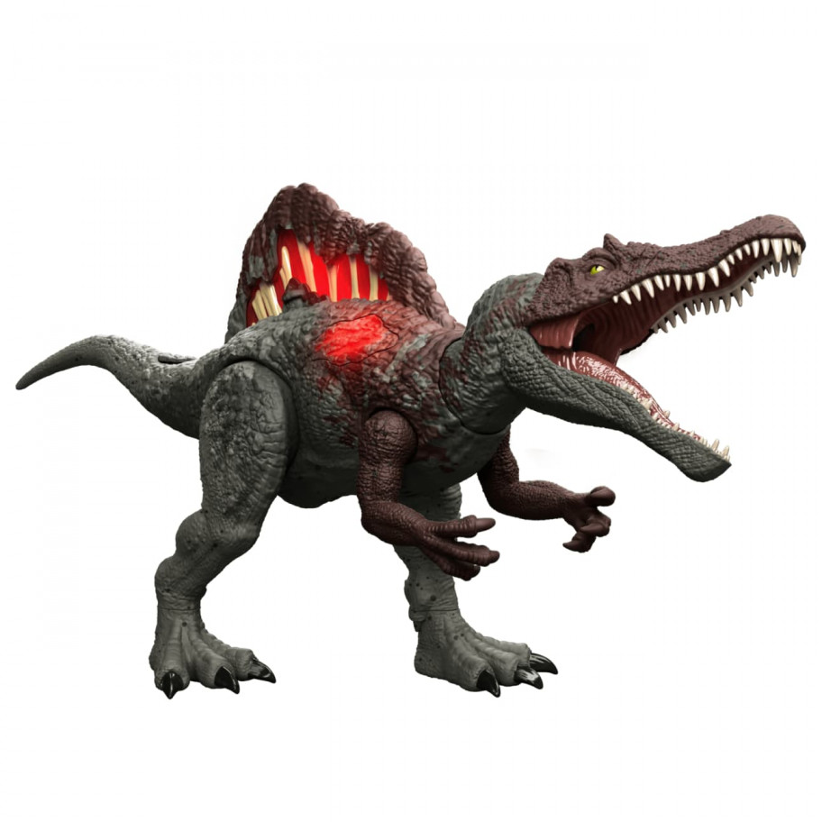 Динозавр Спинозавр 55 см со Звуком и Светом Jurassic World Epic Attack Spinosaurus Mattel HXF62