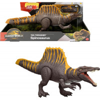 Динозавр Спінозавр 55 см зі Звуком Jurassic World Rebirth Tail Thrasher Spinosaurus Dinosaur Mattel JGB56