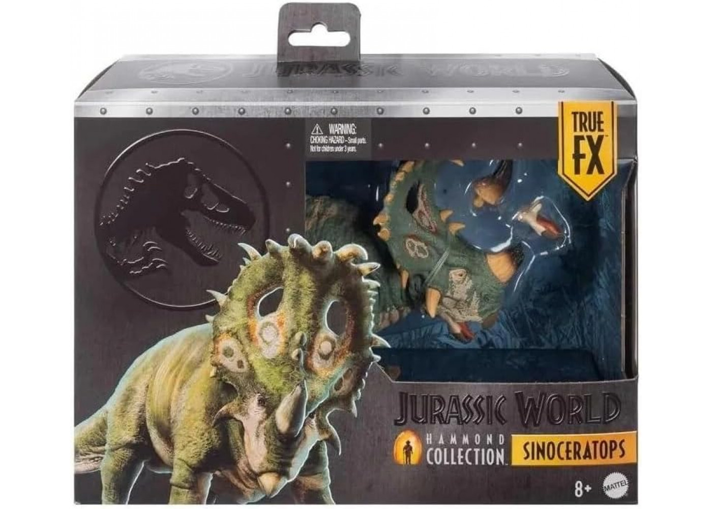 Динозавр Синоцератопс Мир Юрского Периода Jurassic World Hammond Collection Sinoceratops Mattel JKG88