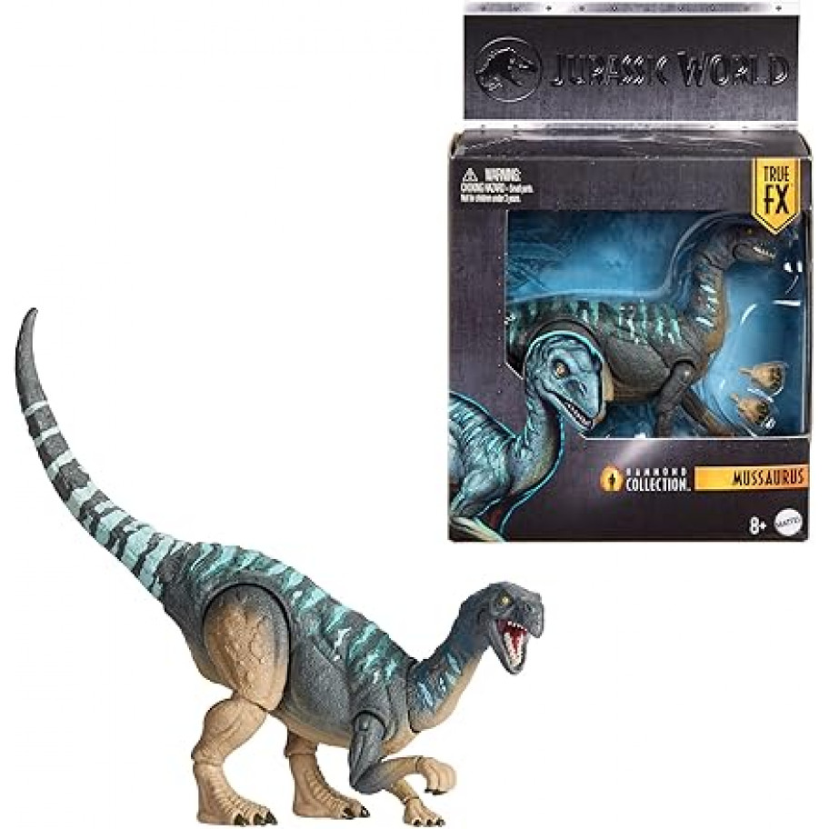 Динозавр Мусзавр 21см Світ Юрського Періоду Jurassic World Hammond Collection Mussaurus Mattel JKM89