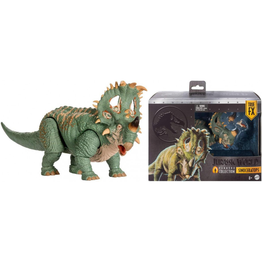 Динозавр Синоцератопс 30 см Мир Юрского Периода Jurassic World Sinoceratops Mattel JKG88